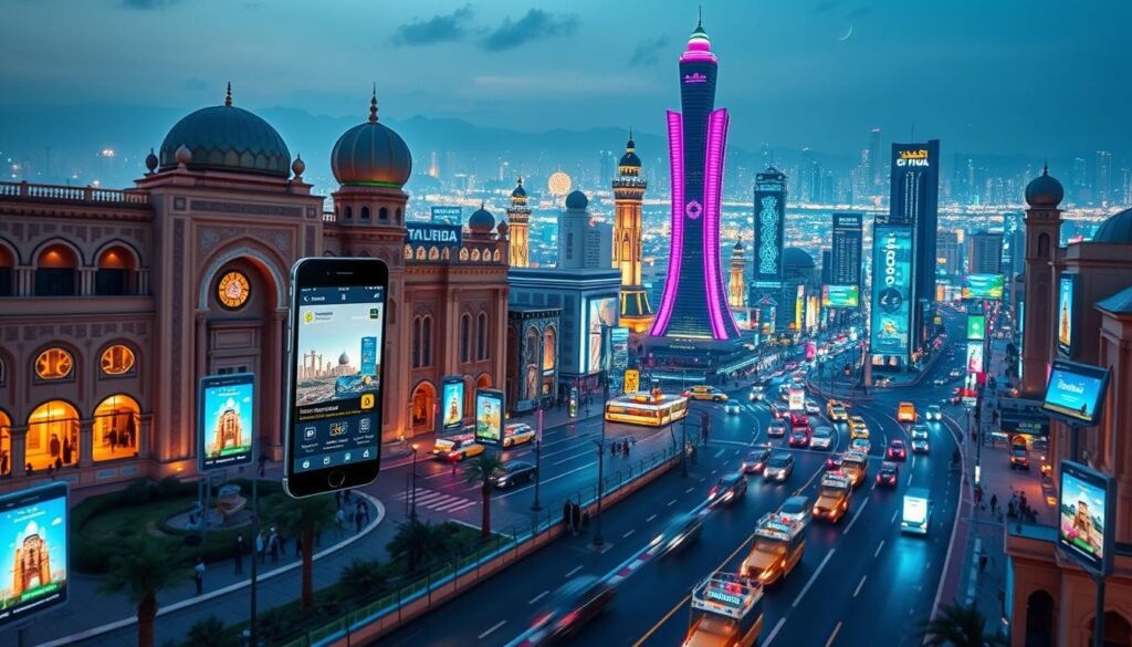 الإعلان عبر الانترنت