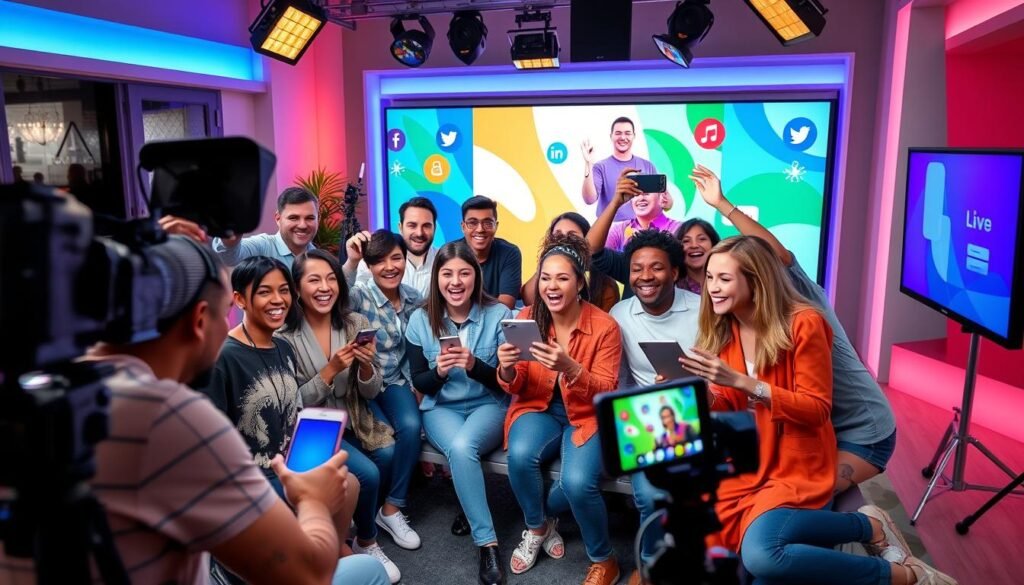 البث المباشر لزيادة التواصل