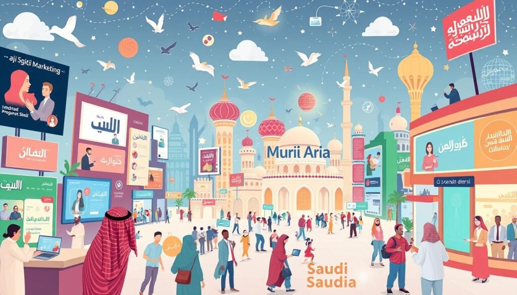 التسويق الرقمي في السوق السعودي