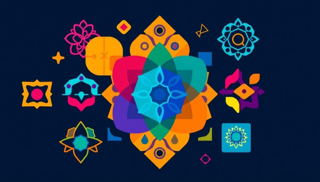 الرموز الجذابة في التصميم