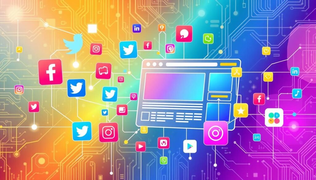 تكامل وسائل التواصل الاجتماعي