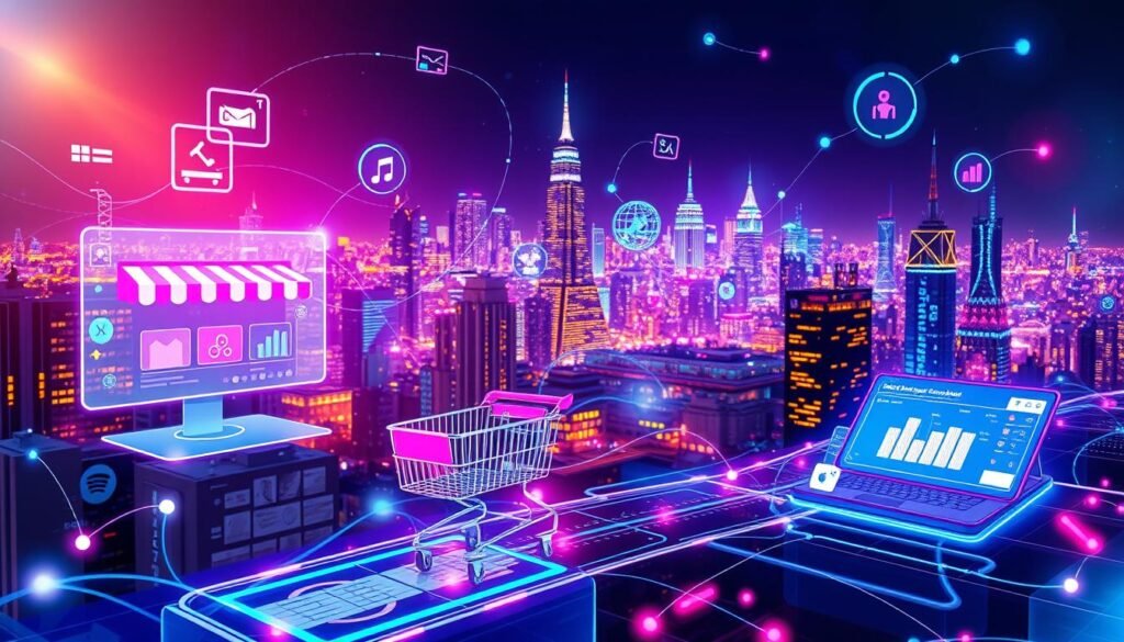 منصات التجارة الإلكترونية