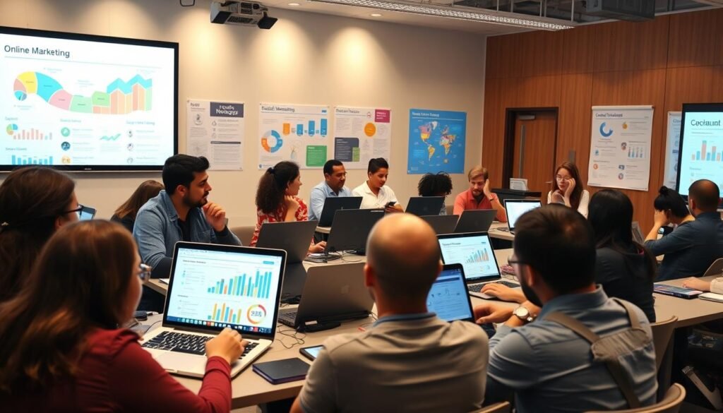 التدريب في التسويق الرقمي