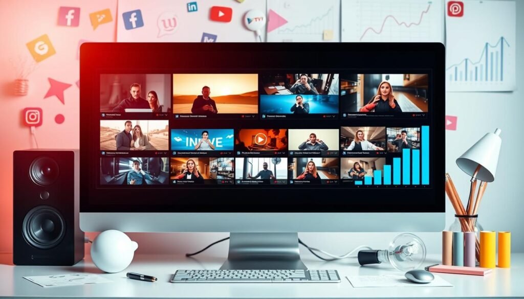 ترويج المحتوى عبر الفيديو