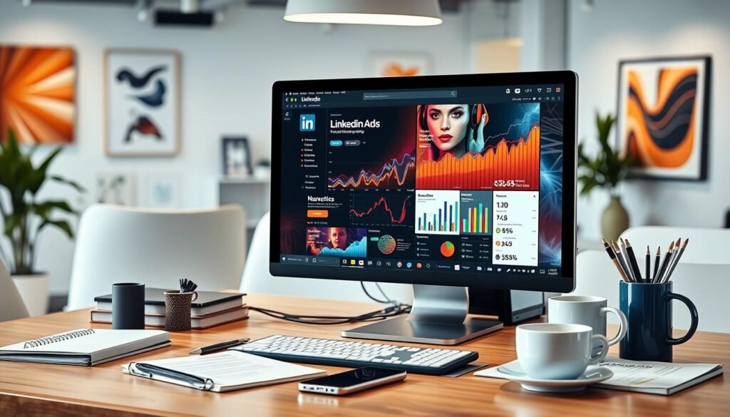 تسويق بالإعلانات المدفوعة على لينكد إن