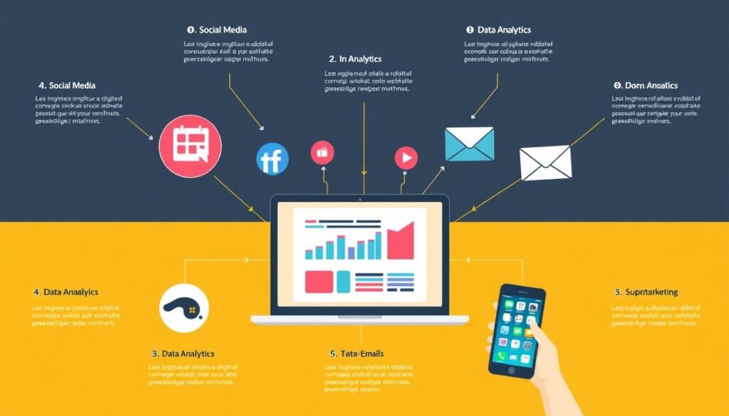 خطوات التسويق الرقمي
